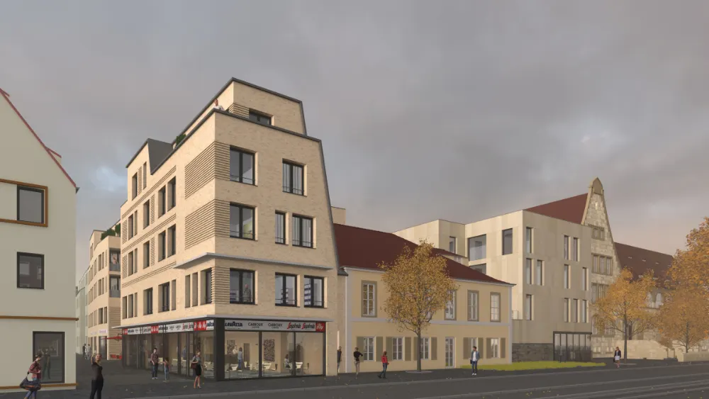 Neubau Saaltor in Jena